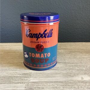 🆕 Andy Warhol Campbell's Tomato Soup Jigsaw Puzzle - 300 pieces